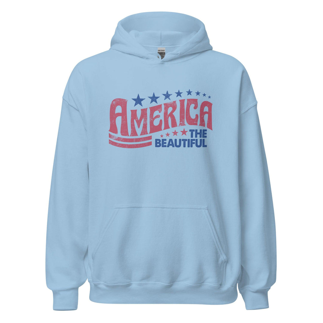 Summer Hoodie America the Beautiful Top Koala Pullover - TopKoalaTee