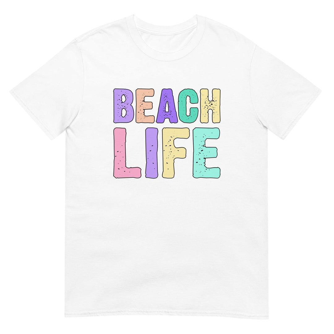 Summer T-shirt Beach Life Short-Sleeve Unisex Top - TopKoalaTee