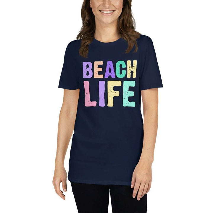 Summer T-shirt Beach Life Short-Sleeve Unisex Top - TopKoalaTee