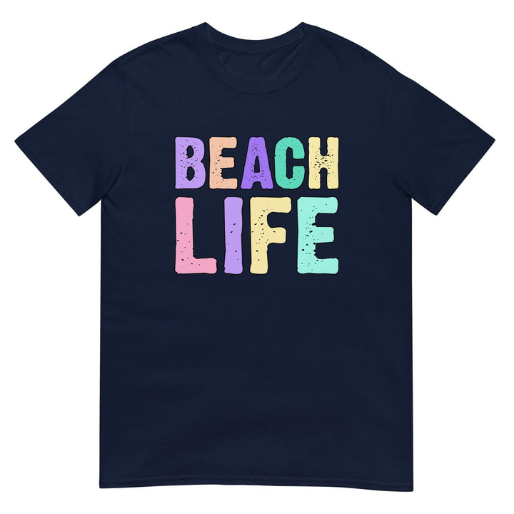 Summer T-shirt Beach Life Short-Sleeve Unisex Top - TopKoalaTee