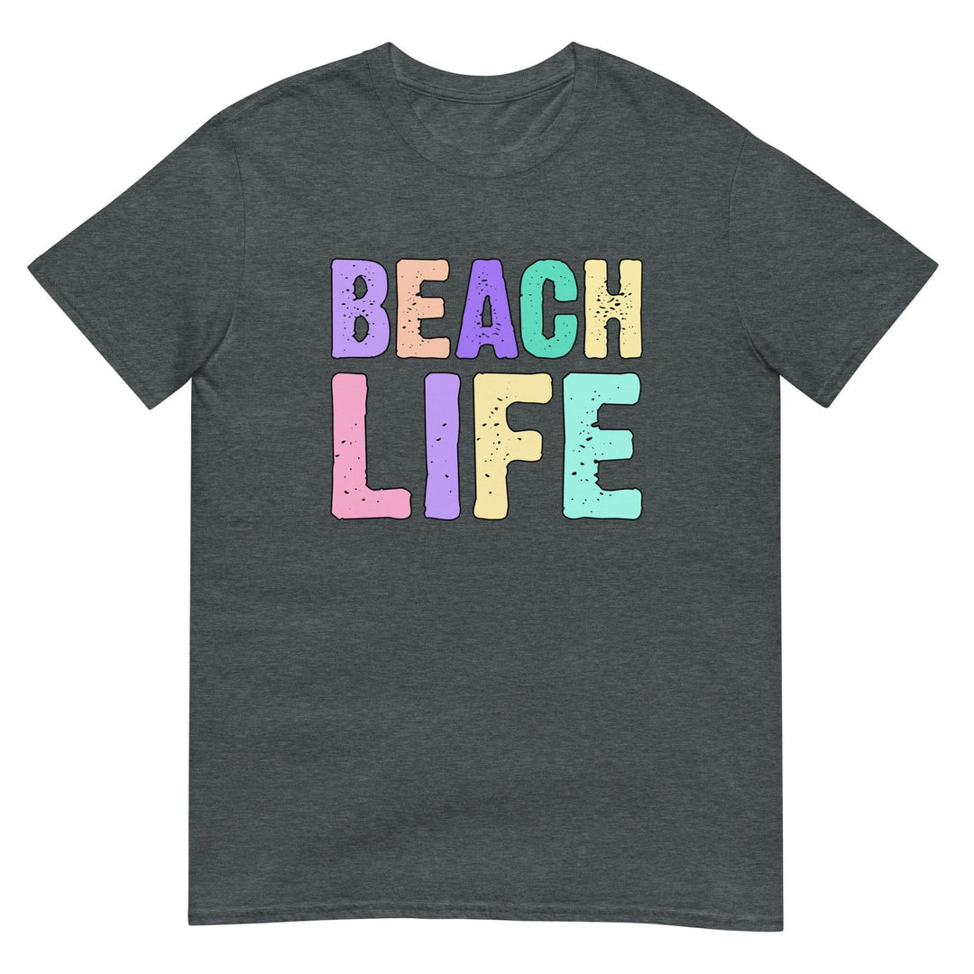 Summer T-shirt Beach Life Short-Sleeve Unisex Top - TopKoalaTee