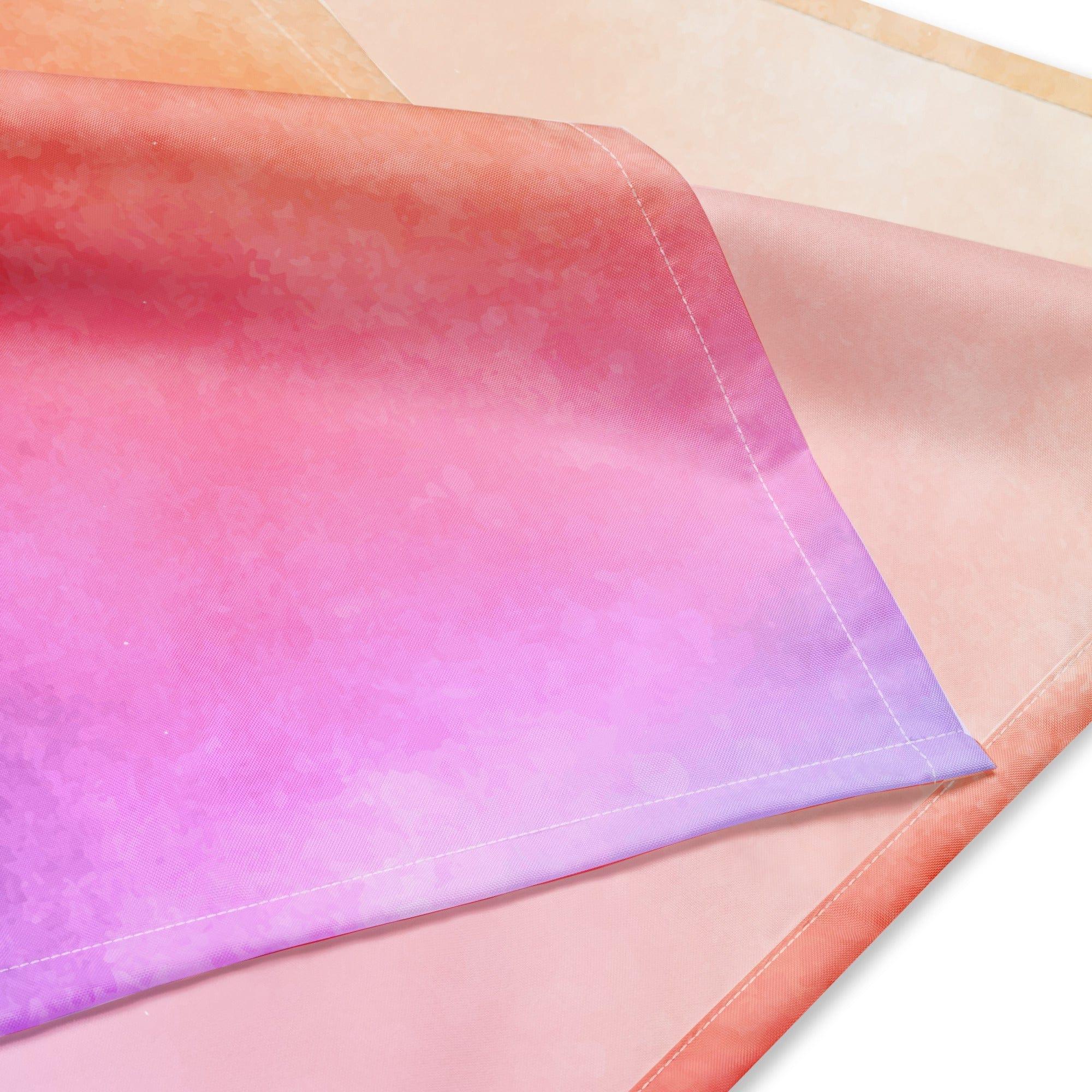 Sunset Tie Dye Designer Neck scarf Bandana - TopKoalaTee