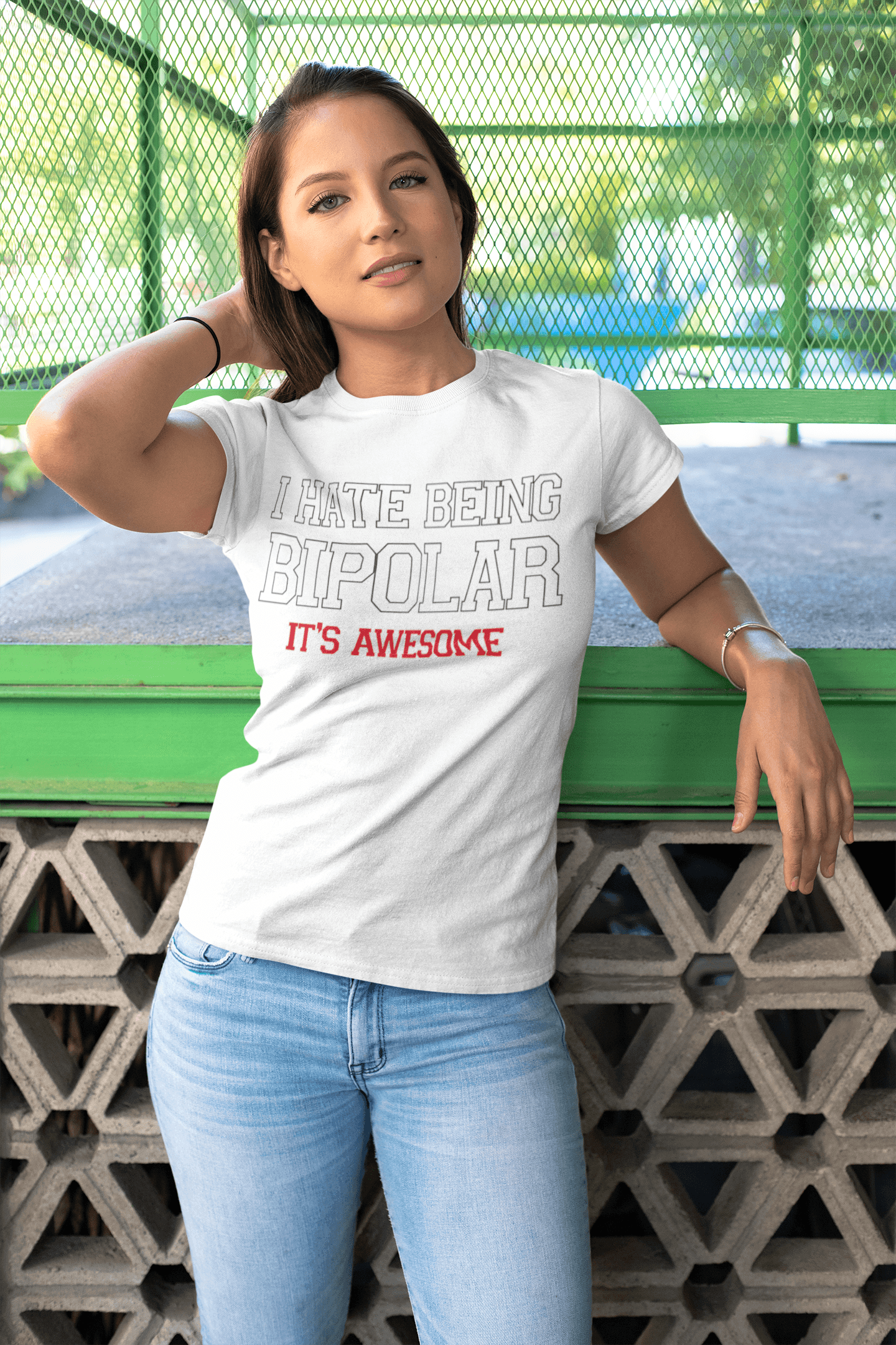 I Hate Being Bi-Polar It's Awesome Top Koala Sofstyle Unisex Tee