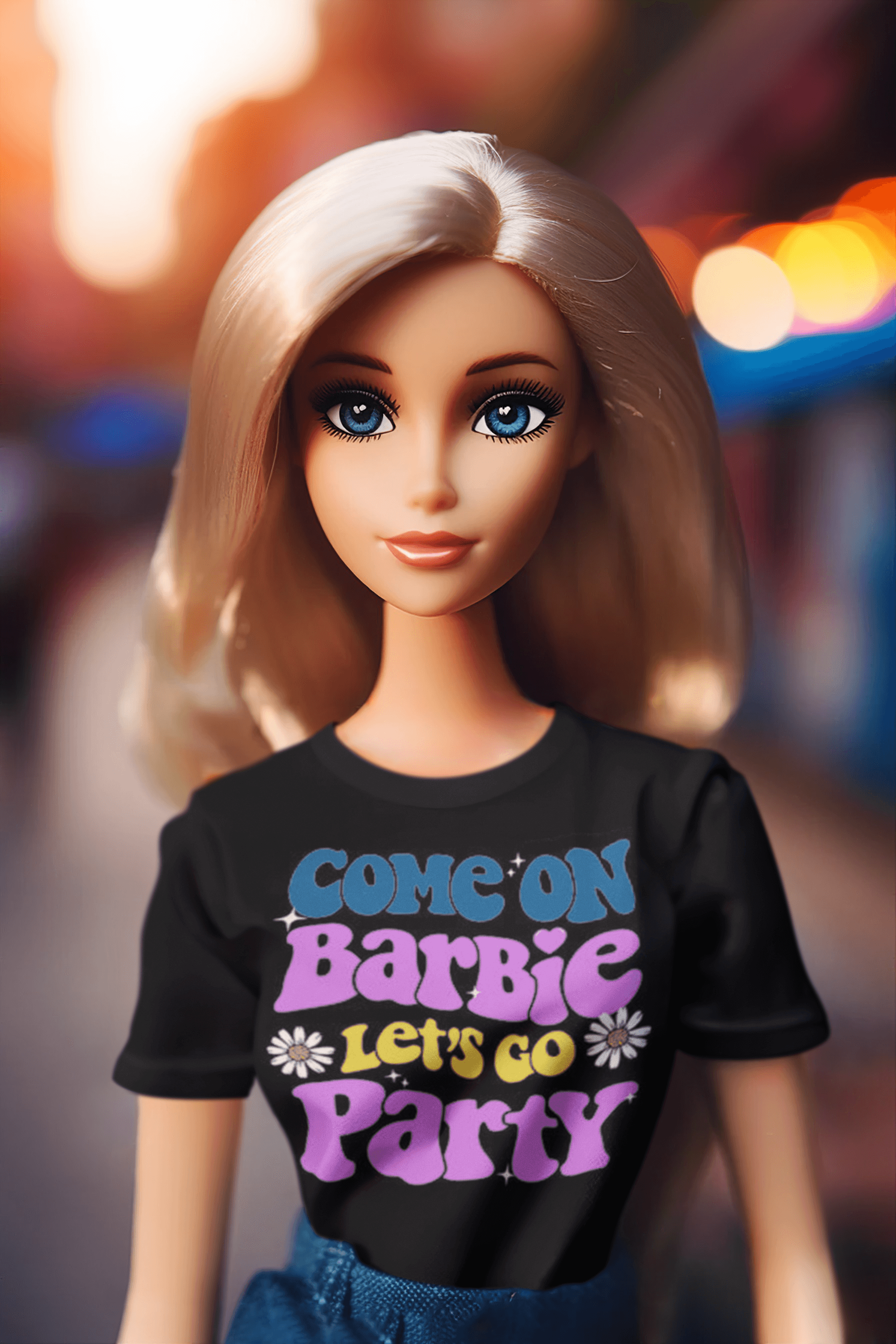 Sofstyle T-shirt Top Koala Come on Barbie Let's go Party Unisx Tee - TopKoalaTee