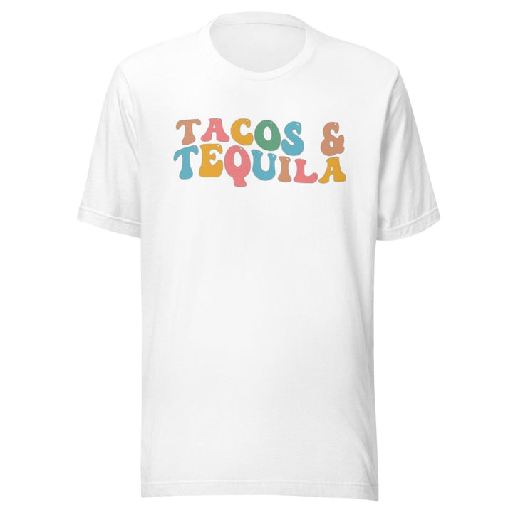 Tacos And Tequilla Short Sleeve 100% Cotton Unisex Crew Neck Top - TopKoalaTee