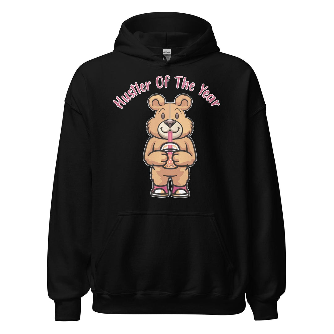 Teddy Bear Hoodie Urban Teddy Bear Serie Series Hustler of the Year Unisex Pullover - TopKoalaTee