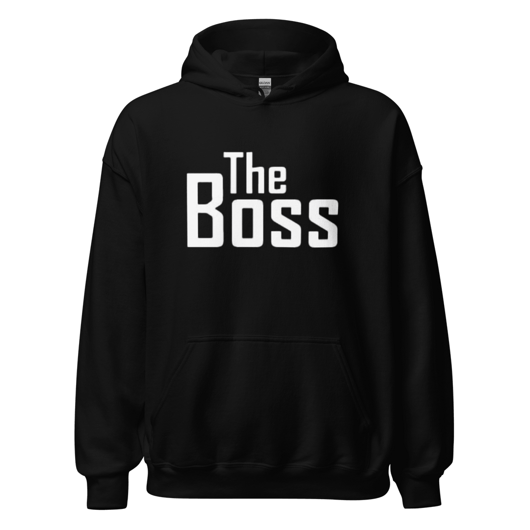 The Boss/The Real Boss Couples Hoodie Set Ultra Soft Blended Cotton Pullovers - TopKoalaTee