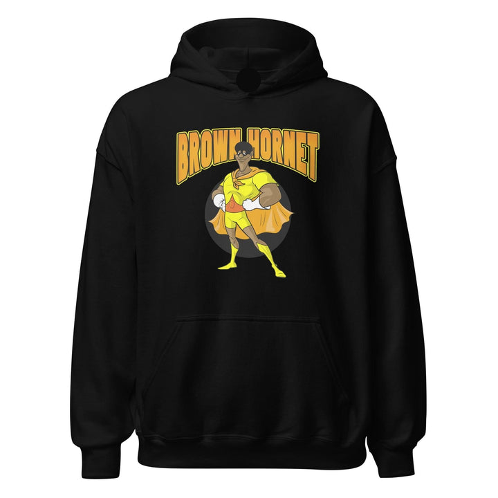 The Brown Hornet Hoodie 70's Cartoon Character in Fat Albert and the Cosby Kids Unisex Pullover - TopKoalaTee