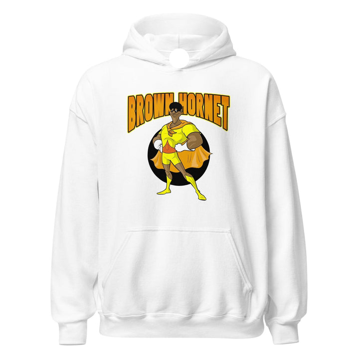 The Brown Hornet Hoodie 70's Cartoon Character in Fat Albert and the Cosby Kids Unisex Pullover - TopKoalaTee