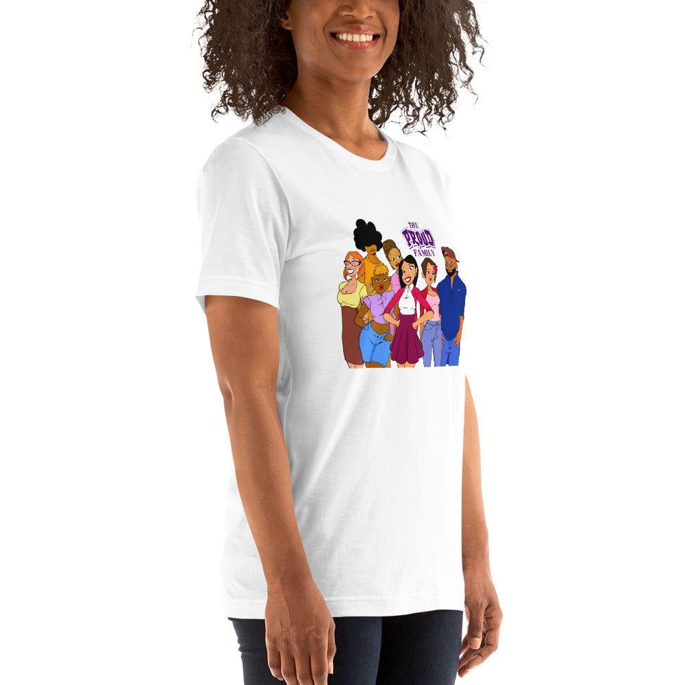 The Proud Family T-shirt Animated TV Series Cast Short Sleeve Top - TopKoalaTee