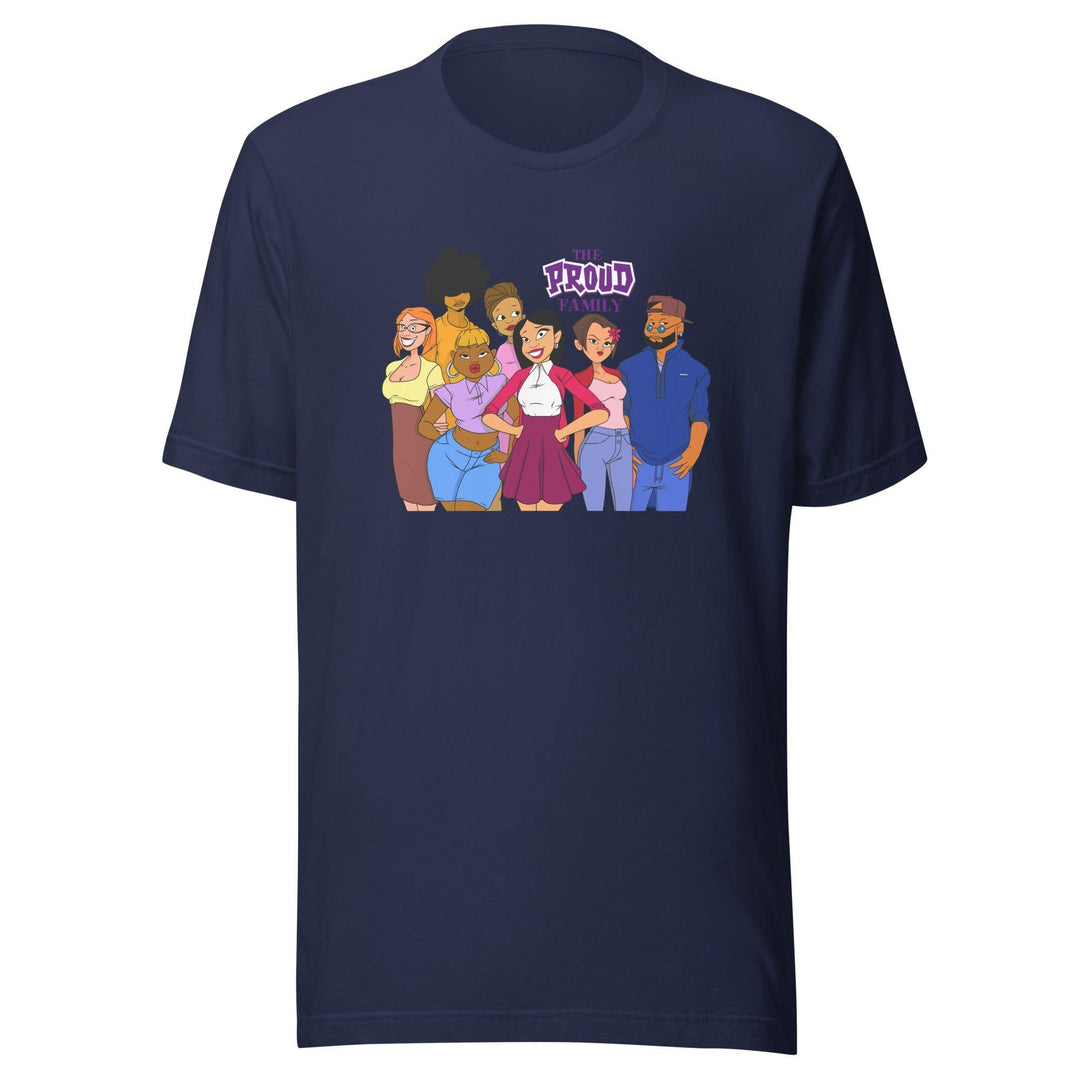 The Proud Family T-shirt Animated TV Series Cast Short Sleeve Top - TopKoalaTee