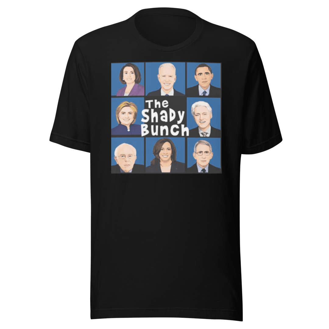 The Shady Bunch T-shirt Short Sleeve Ultra Soft 100% Cotton Crewneck Unisex Top - TopKoalaTee