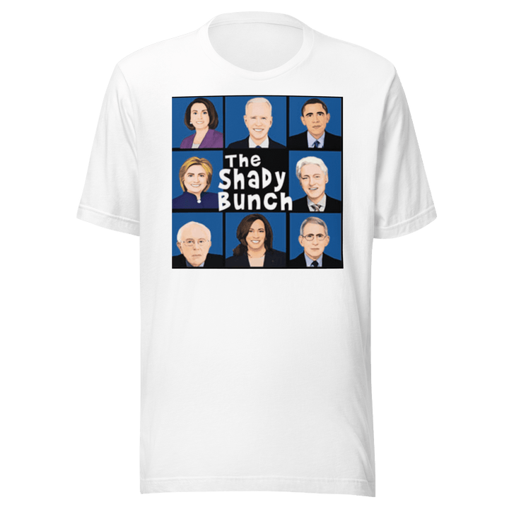 The Shady Bunch T-shirt Short Sleeve Ultra Soft 100% Cotton Crewneck Unisex Top - TopKoalaTee