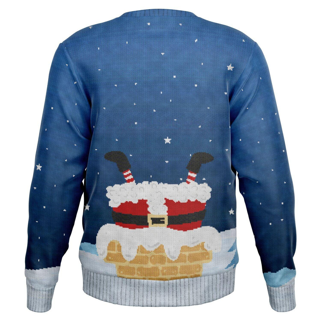 This Santa Likes To Go Down Ugly Christmas Sweater Top Koala Tee - TopKoalaTee