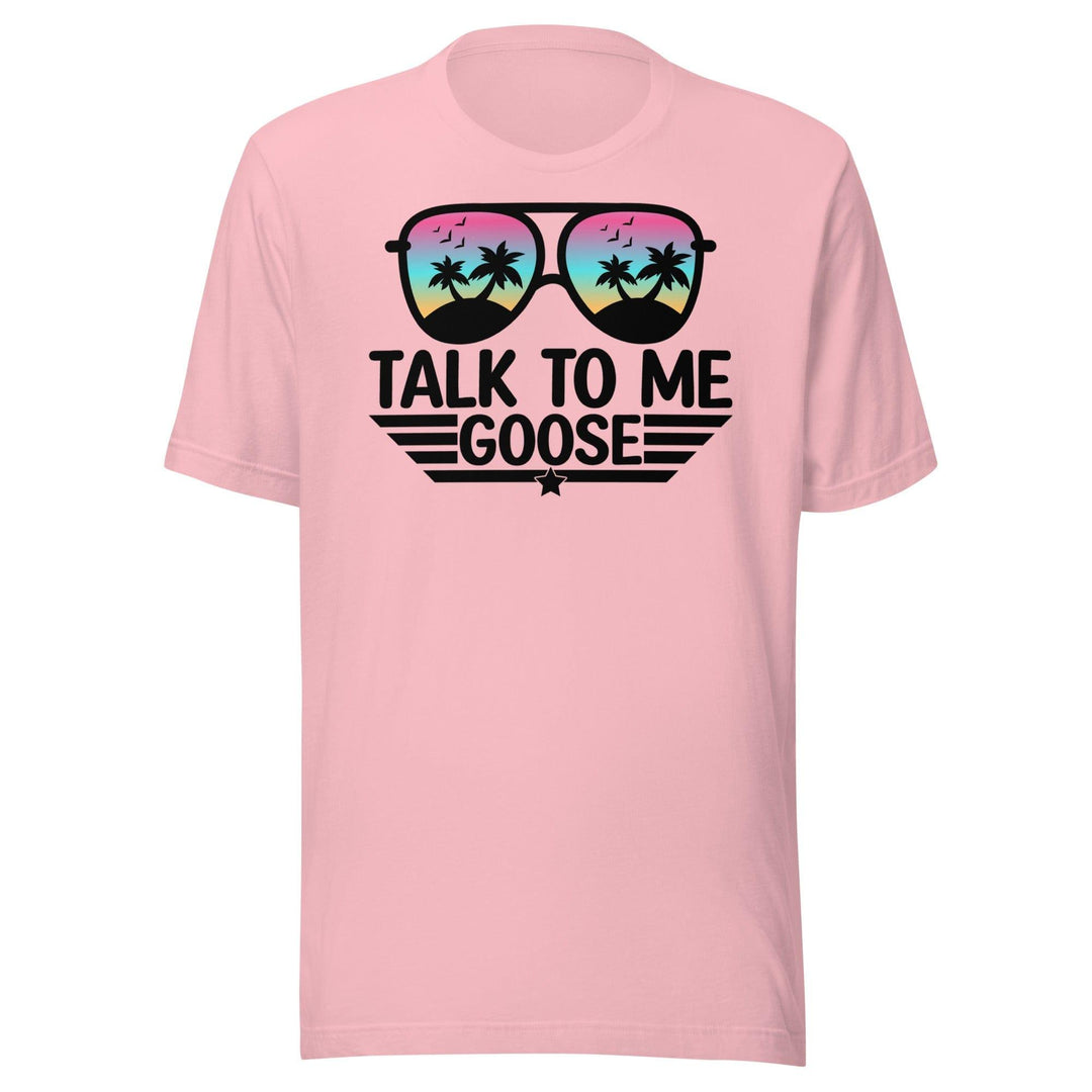 Top Gun T-shirt Talk to me Goose Short Sleeve Top - TopKoalaTee
