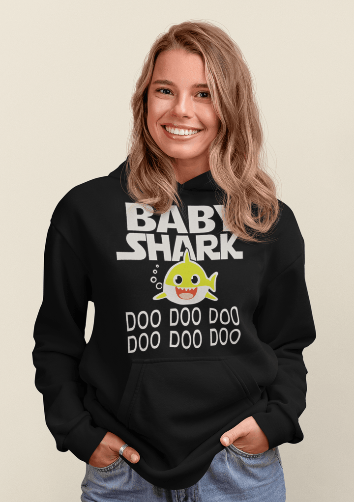 Top Koala Soft Style Little Shark Blended Cotton Unisex Pullover - TopKoalaTee