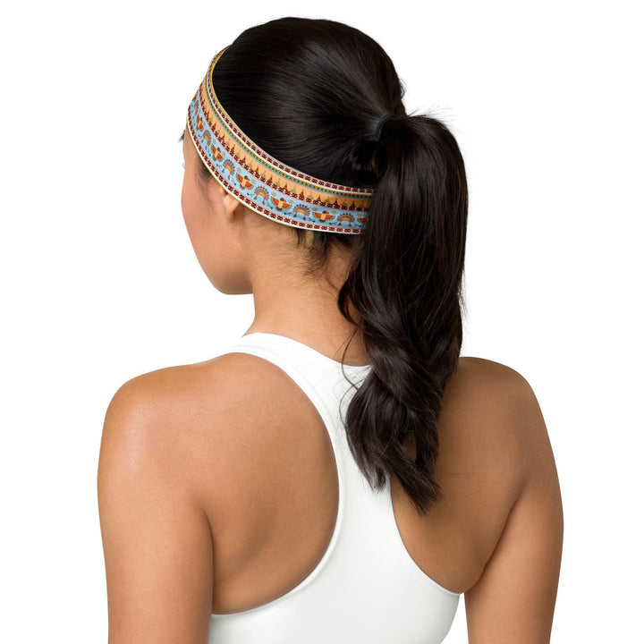 Traditional Native American Quick Dry Headband Version 2 - TopKoalaTee