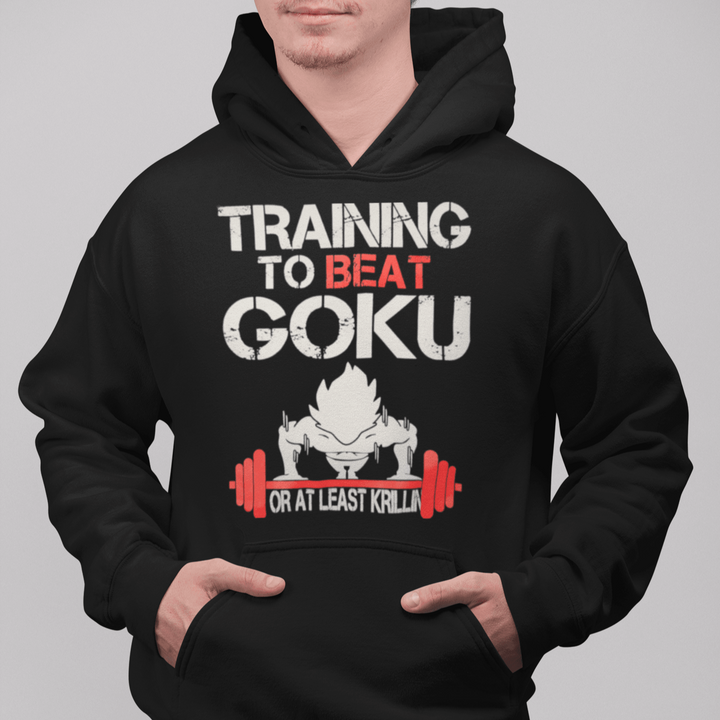 Unisex Softstyle Top Koala Training To Beat Goku Black Pullover - TopKoalaTee