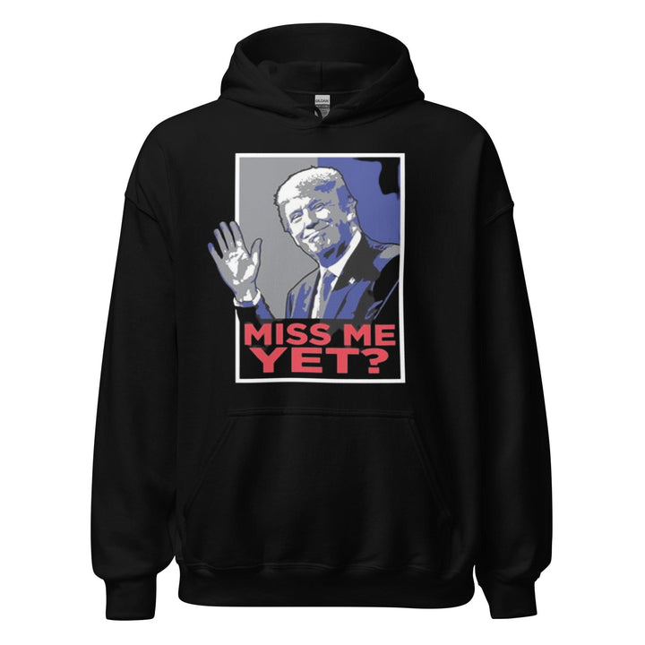 Trump 2024 Hoodie Miss Me Yet? Blended Cotton Midweight Unisex Hoodie - TopKoalaTee