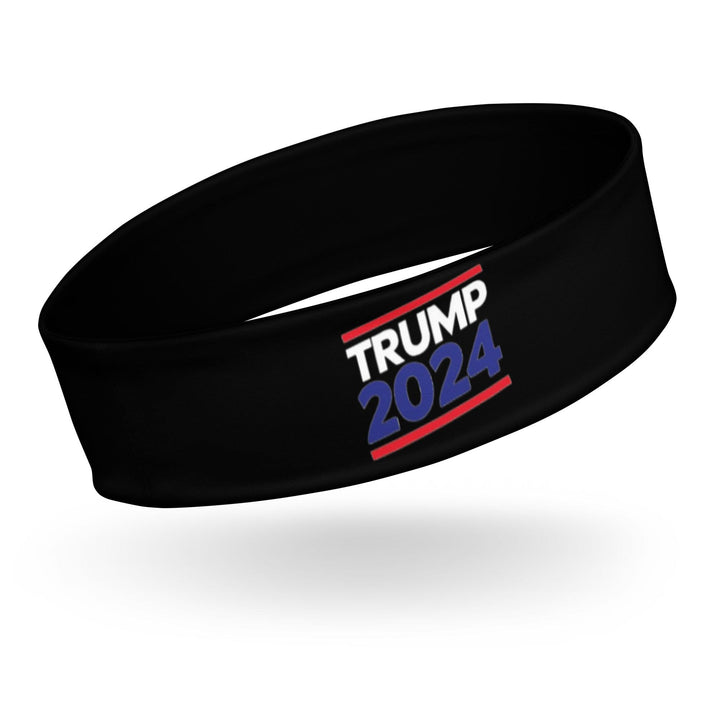 Trump 2024 Red White And Blue Sports Headband Quick Dry Sweat Band - TopKoalaTee