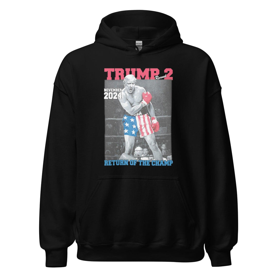 Blended Hoodie Trump Return of the Champ Pullover Top Koala Tee - TopKoalaTee