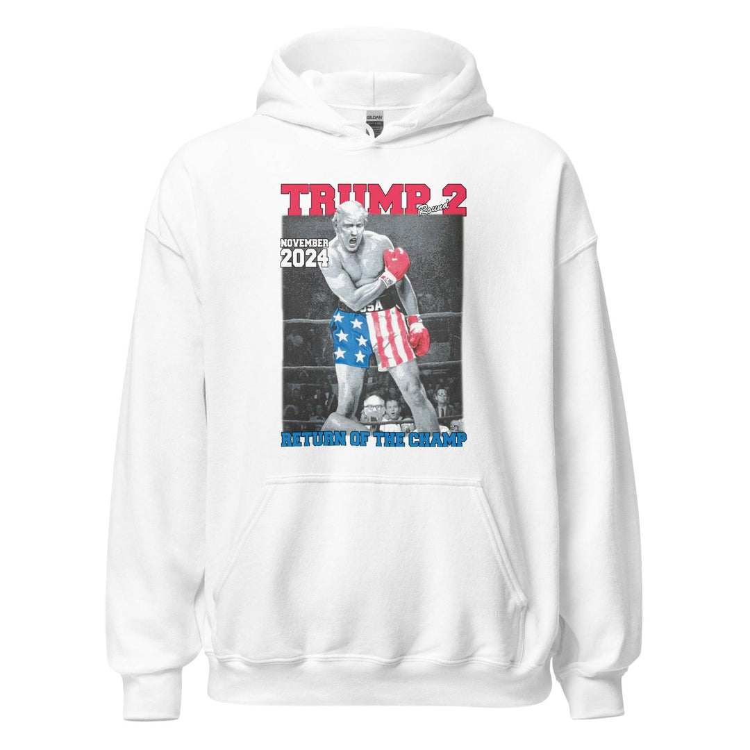 Blended Hoodie Trump Return of the Champ Pullover Top Koala Tee - TopKoalaTee