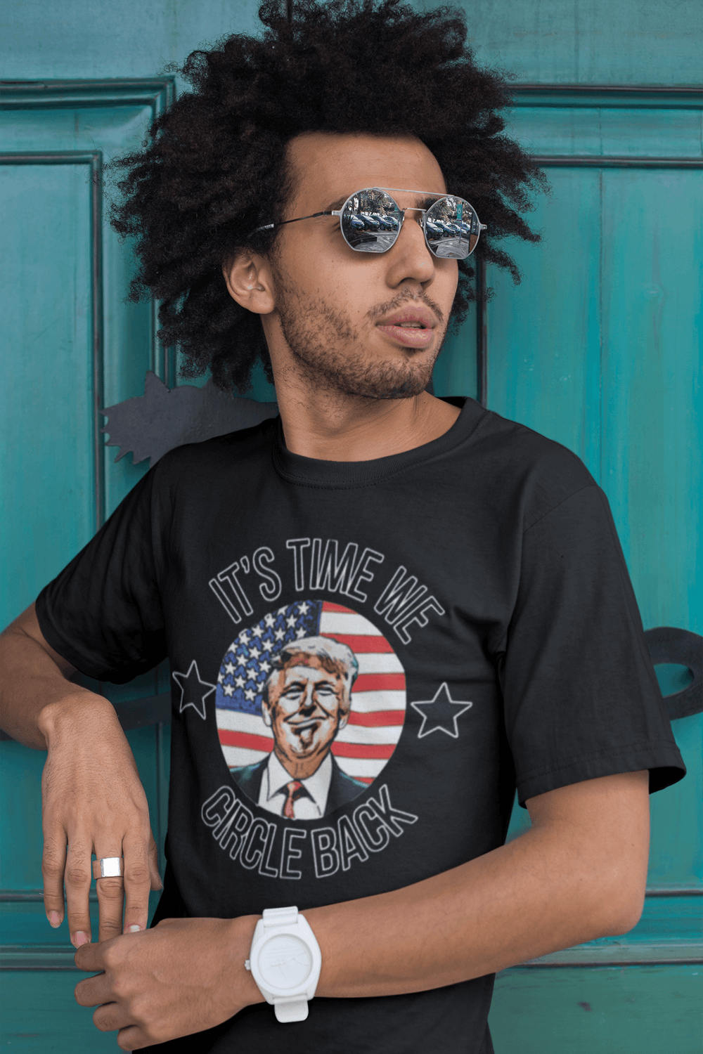 Trump T-shirt It's Time We Circle Back Short Sleeve 100% Cotton Unisex Tee - TopKoalaTee