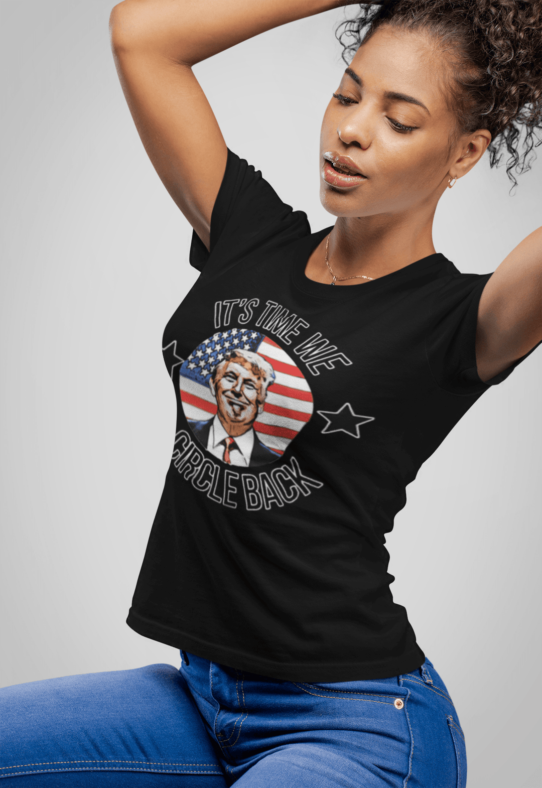 Trump T-shirt It's Time We Circle Back Short Sleeve 100% Cotton Unisex Tee - TopKoalaTee