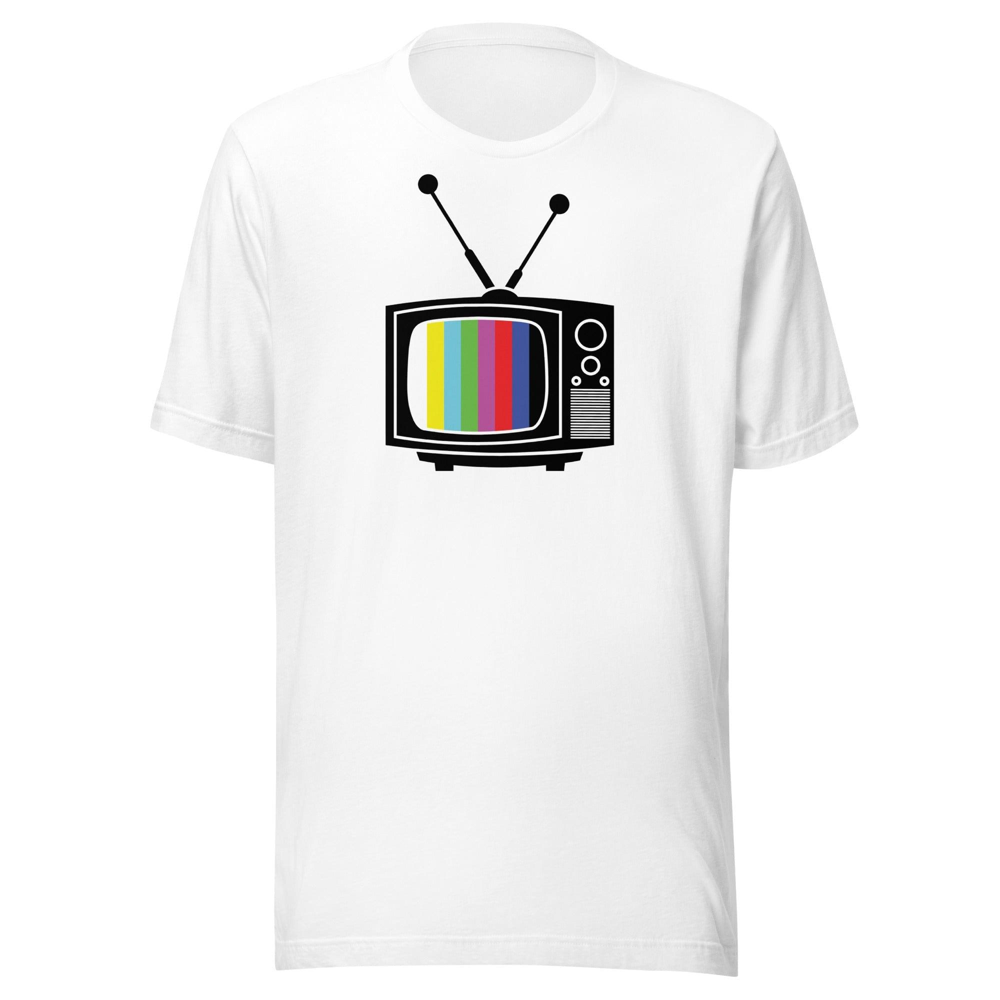 Tube TV With Rabbit Ears Antenna Unisex Short Sleeve t-shirt - TopKoalaTee
