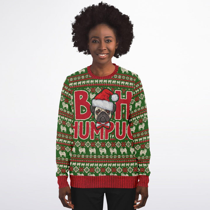 Ugly Christmas Sweater Buh Humpug Top Koala Tee Unisex Crewneck Pullover - TopKoalaTee