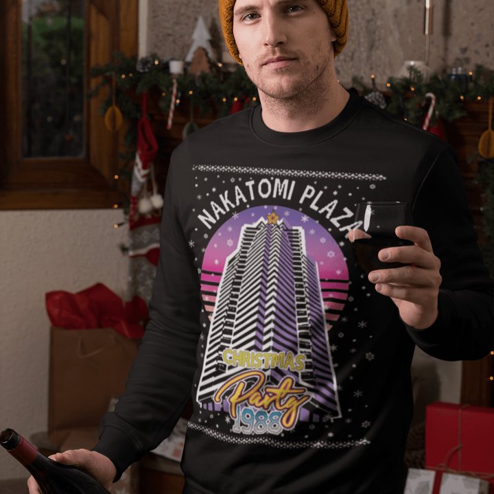 Ugly Christmas Sweater Nakatomi Plaza Party Like It's 1988 - TopKoalaTee