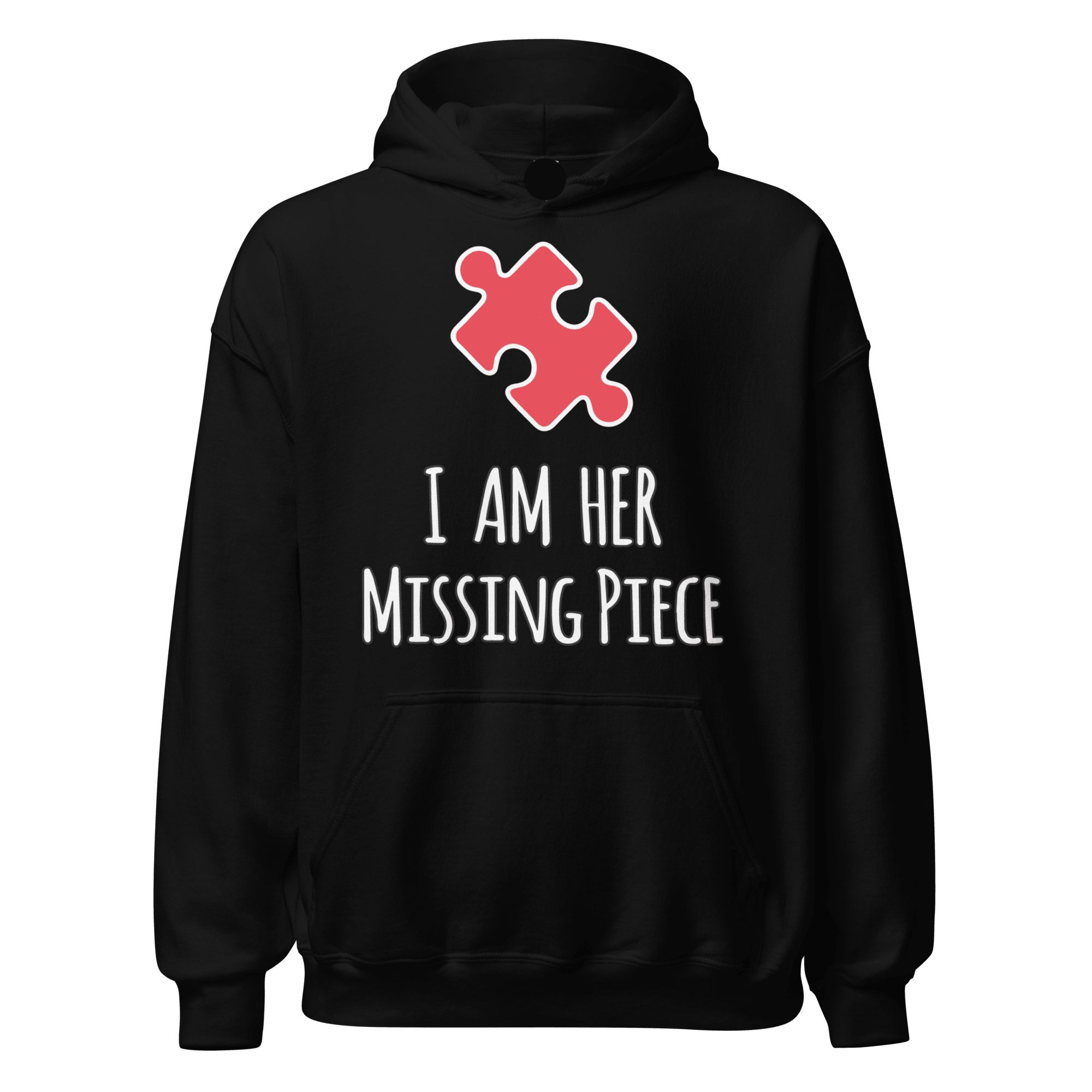 I am His Missing Puzzle Piece I am Her Missing Puzzle piece Couples Hoodie Set - TopKoalaTee