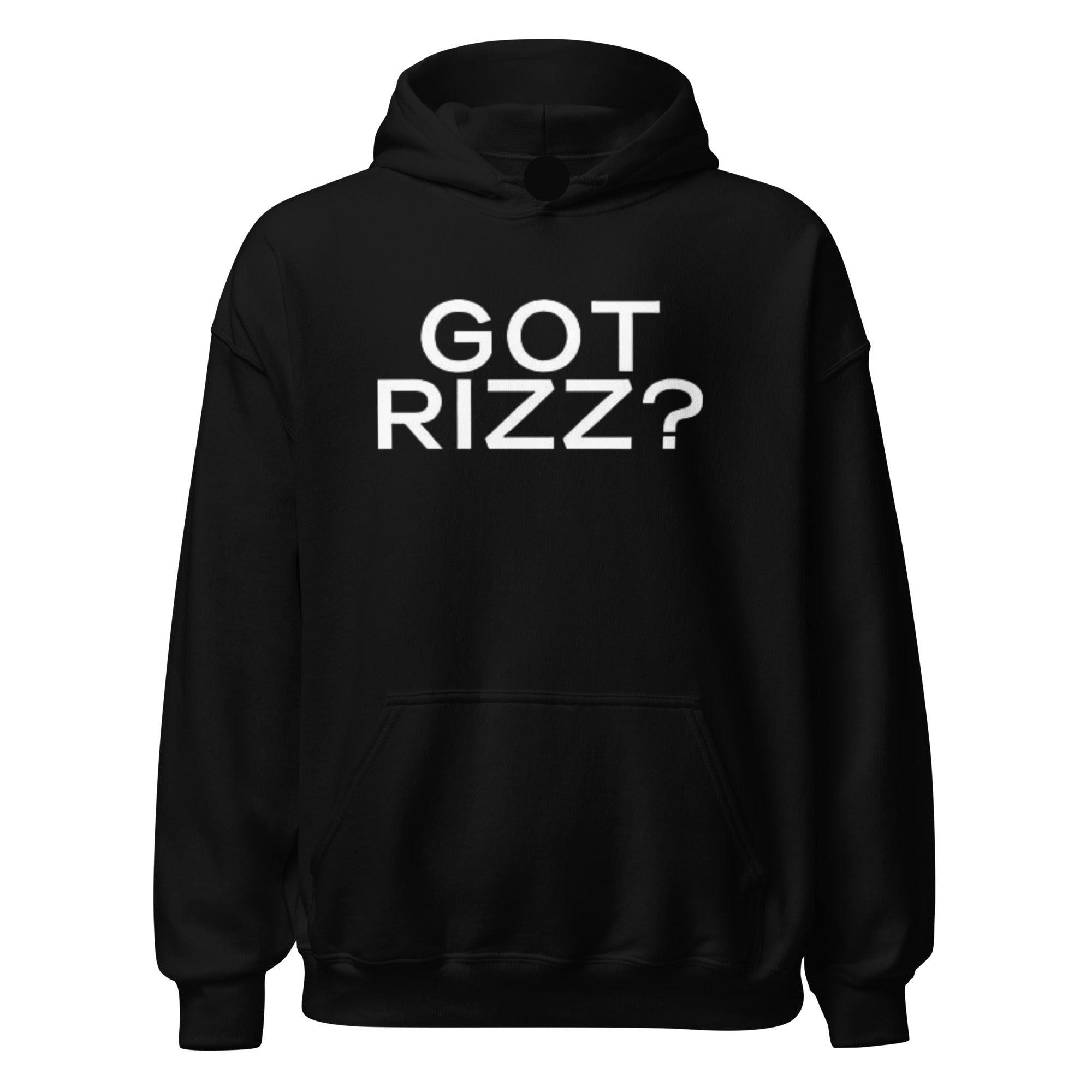 Funny Meme Hoodie Got Rizz? Midweight Ultra Soft Blended Cotton Pullover - TopKoalaTee