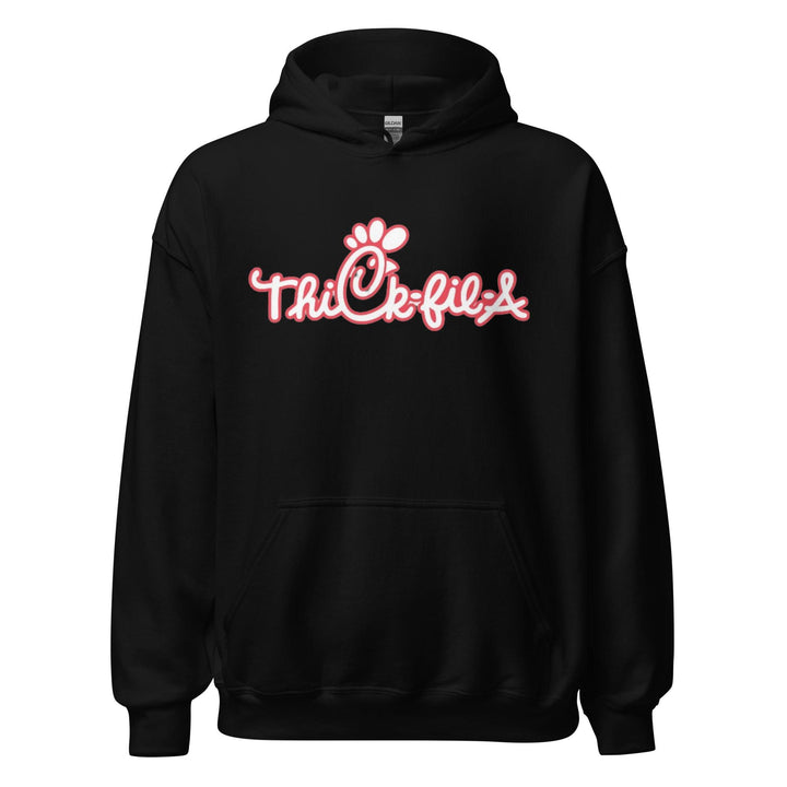Funny Logo Hoodie Ultra Soft Thick-Fil-A Blended Cotton Midweight Unisex Pullover