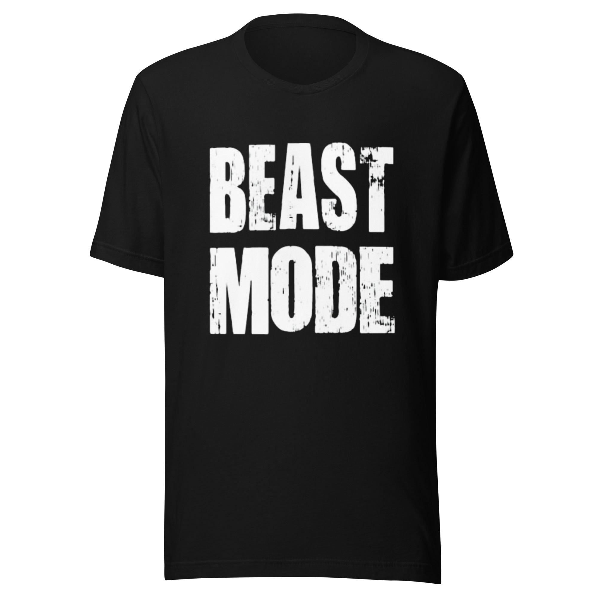 Fitness short sleeve T-shirt Top Koala Sofstyle Beast Mode Unisex Tee - TopKoalaTee