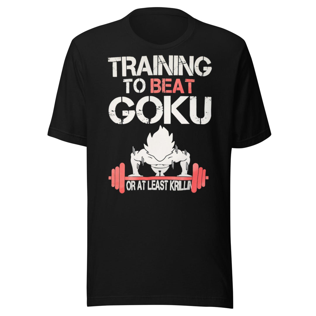Anime T-shirt Training to be Goku or at Least Krillin Top Koala Tee - TopKoalaTee