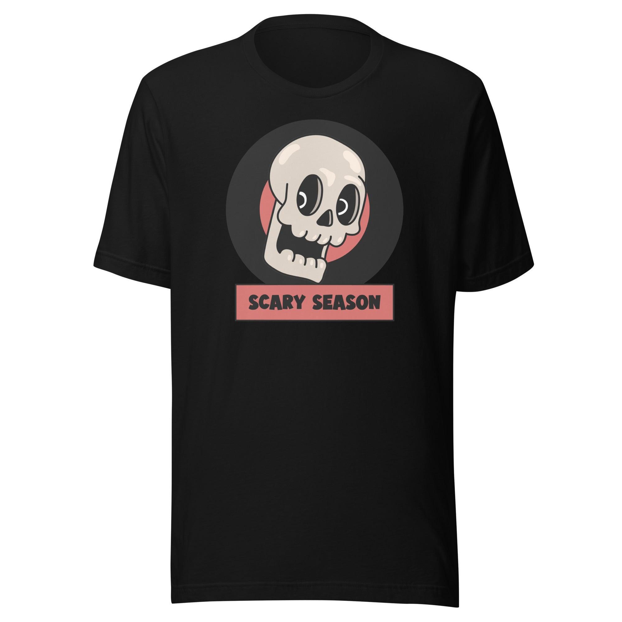 Halloween Short Sleeve T-shirt Scay Season Top Koala Unisex Tee - TopKoalaTee