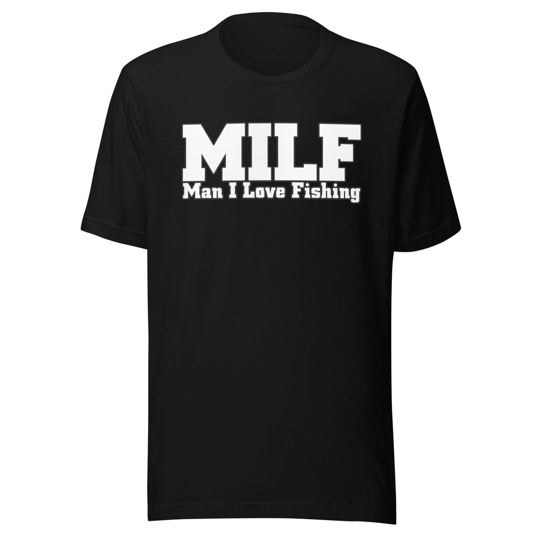 Fishing T-shirt MILF Man I love Fishing Short Sleeve Top Koala Tee - TopKoalaTee