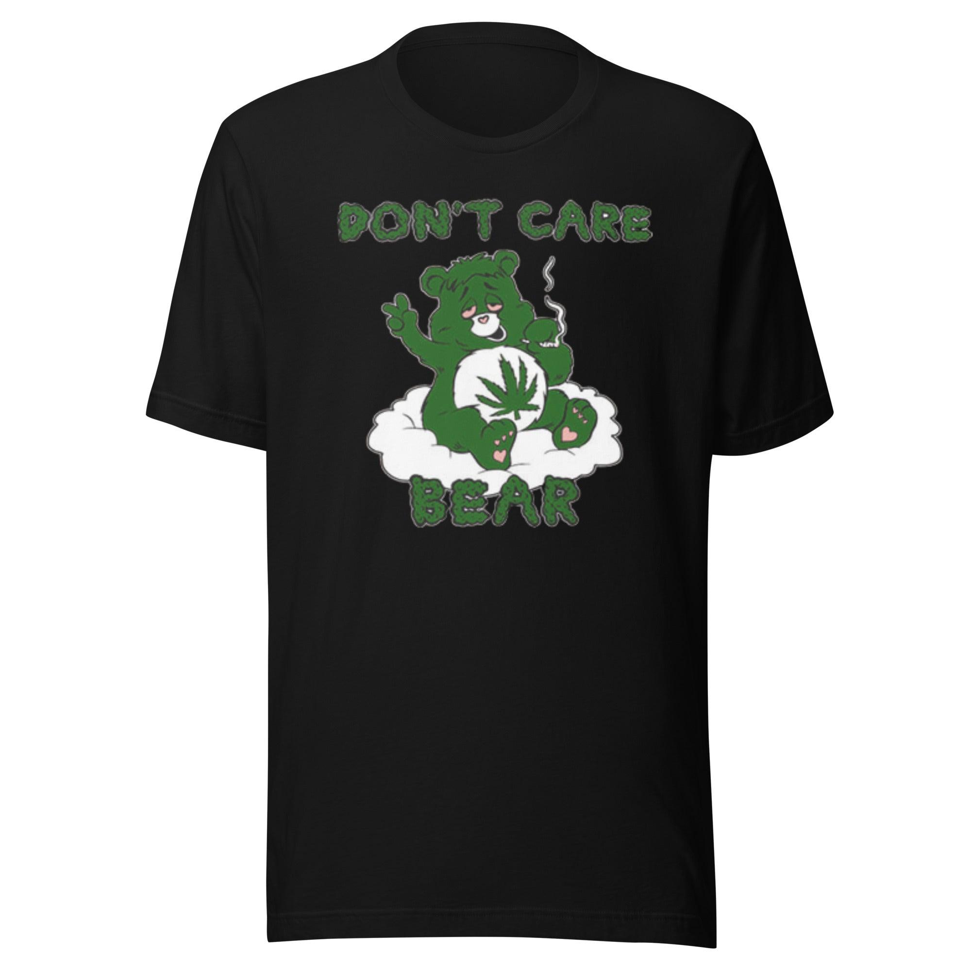 Cannibas T-Shirt Don't Care Bear Sofstylye Unisex Top Koala Tee - TopKoalaTee