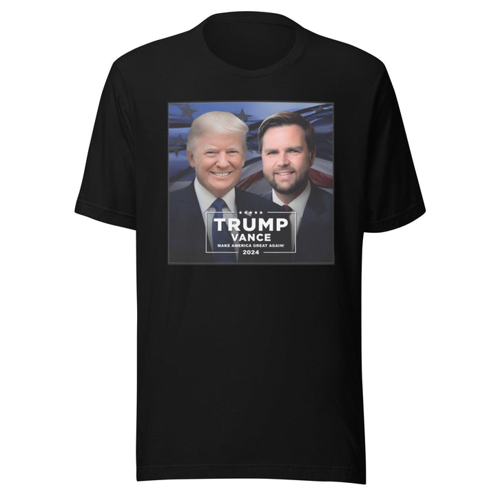 Trump Vance 24 Tshirt Short Sleeve 100% Cotton Unisex Crew Neck Top