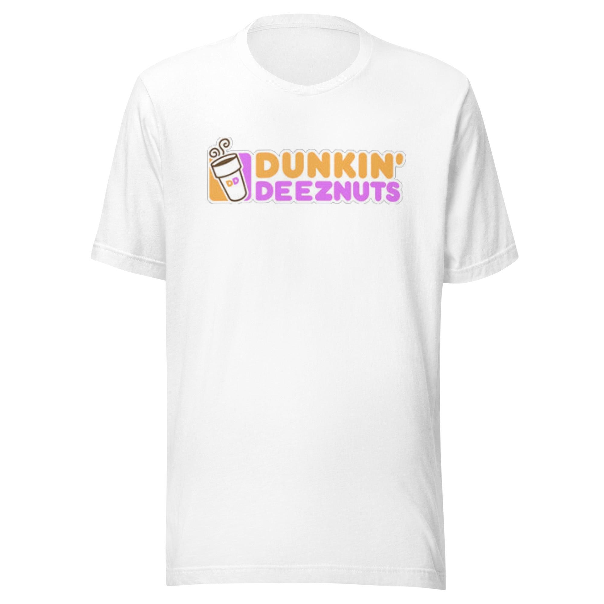 Soft Cotton T-shirt Dunkin Deeznuts Logo Short Sleeve Top Koala Tee