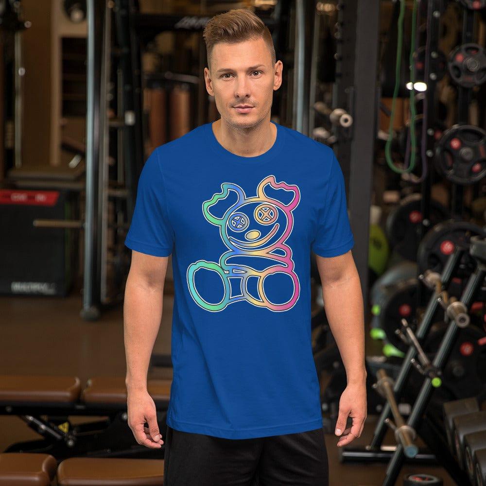 Urban T-shirt Teddy Bear Series Dope and Colorful Short Sleeve Unisex Top - TopKoalaTee