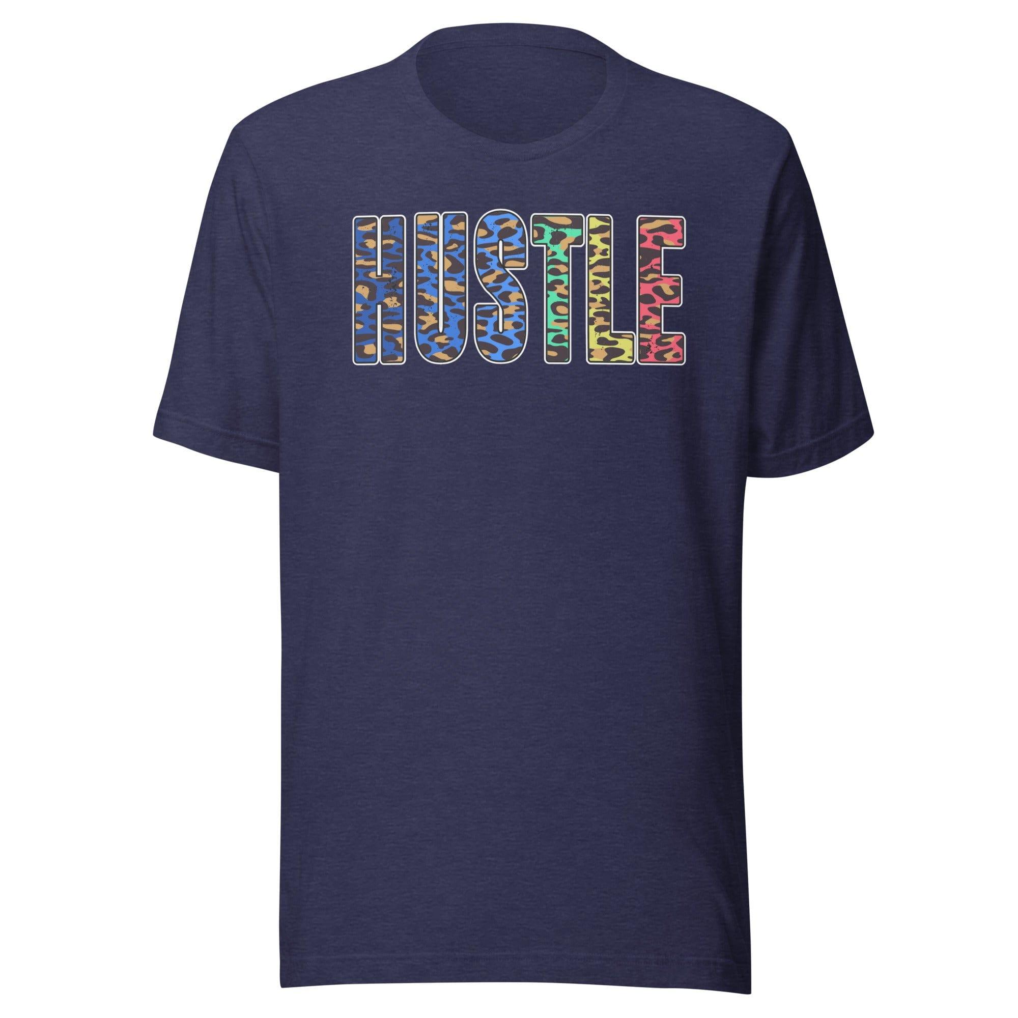 Urban T-shirt Urban Hustle Series in Leopard Print Short Sleeve Unisex Top - TopKoalaTee