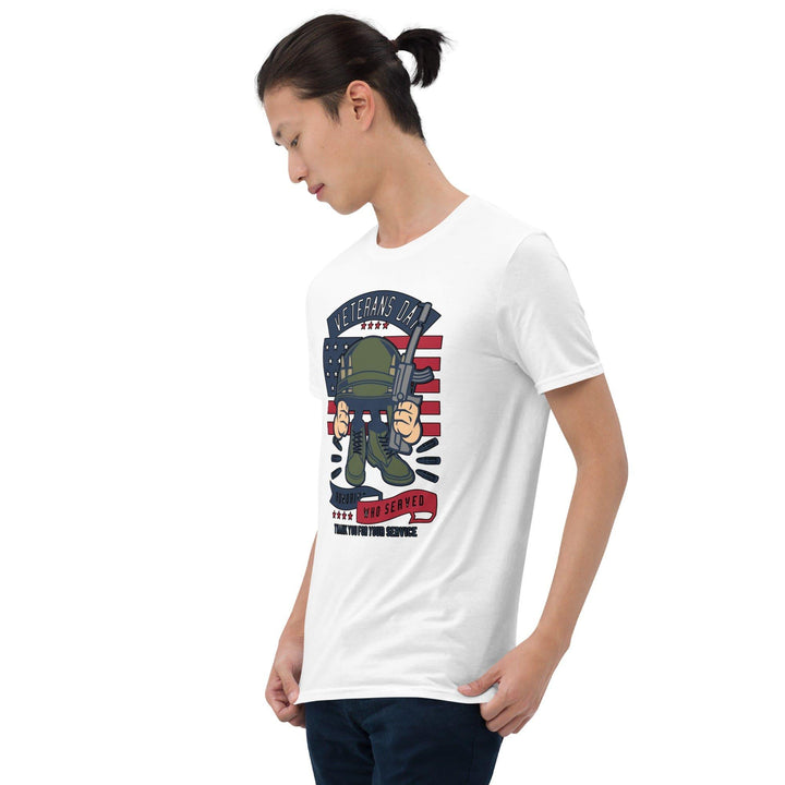 Veterans Day T-Shirt Thank You for your Service Honoring Those Who Served Short-Sleeve Unisex Top - TopKoalaTee