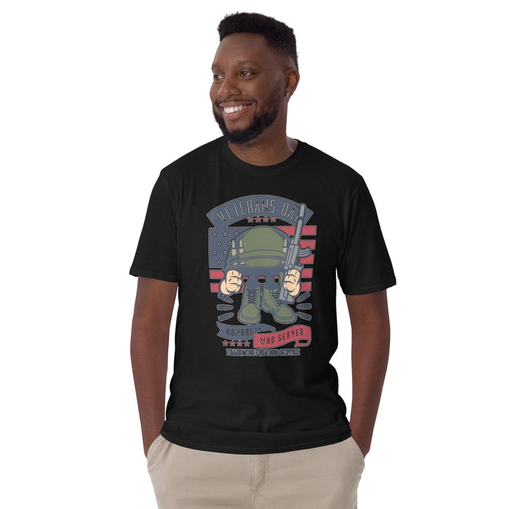 Veterans Day T-Shirt Thank You for your Service Honoring Those Who Served Short-Sleeve Unisex Top - TopKoalaTee