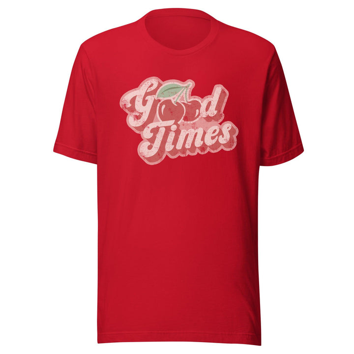 Summer T-shirt Good Times Short Sleeve Top Koala Tee - TopKoalaTee