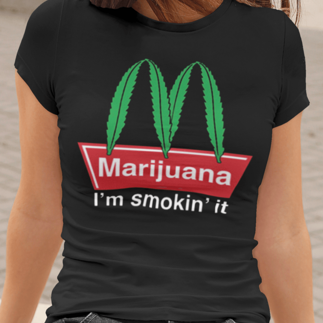 Mcmarijuana T-Shirt Top Koala Softstyle Marijuana I'm Smokin It Unisex Tee - TopKoalaTee