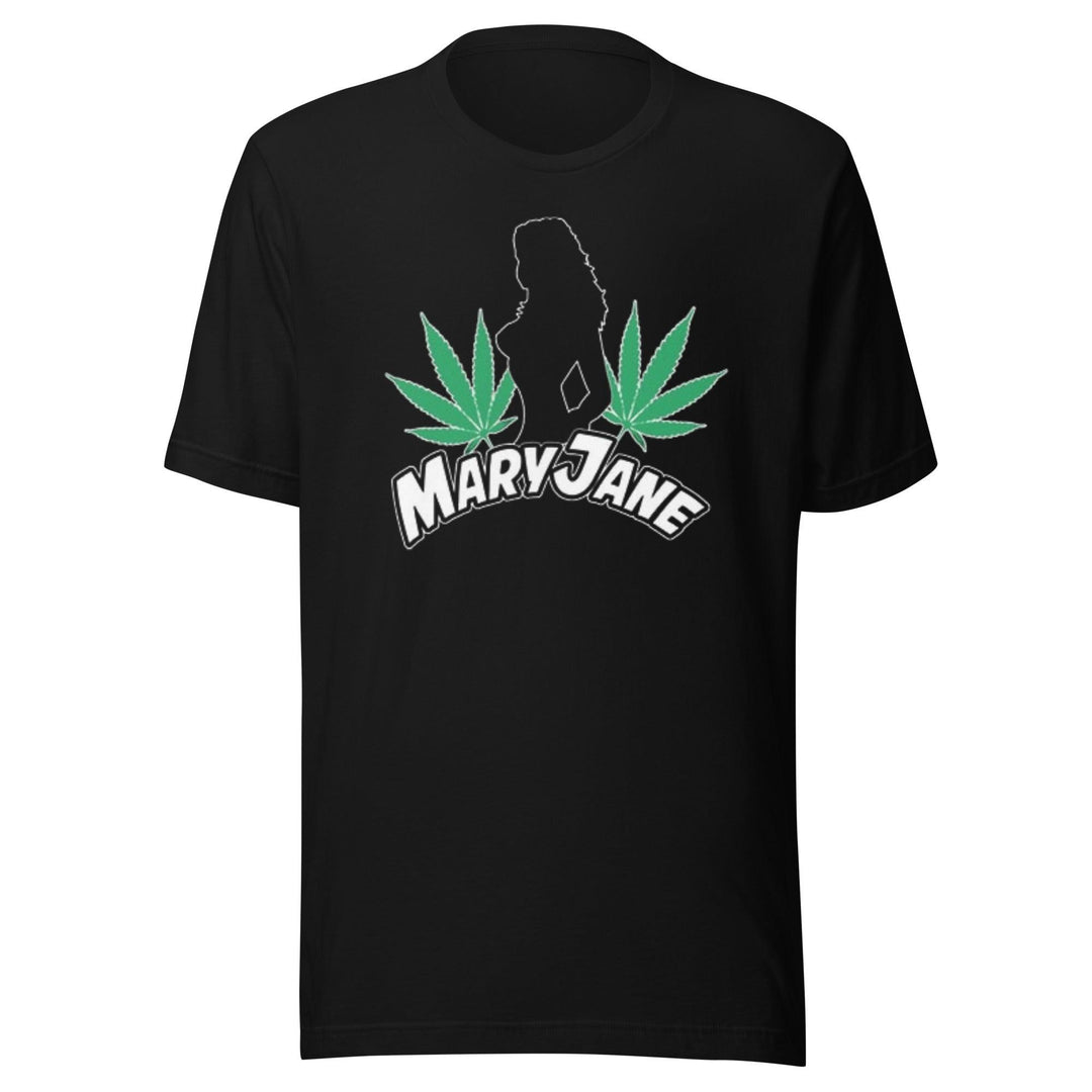 Weed T-shirt Mary Jane Short Sleeve Ultra Soft 100% Cotton Unisex Crew Neck Top - TopKoalaTee