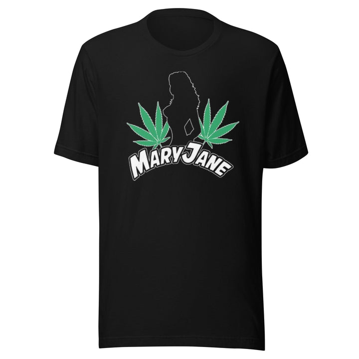 Weed T-shirt Mary Jane Short Sleeve Ultra Soft 100% Cotton Unisex Crew Neck Top - TopKoalaTee