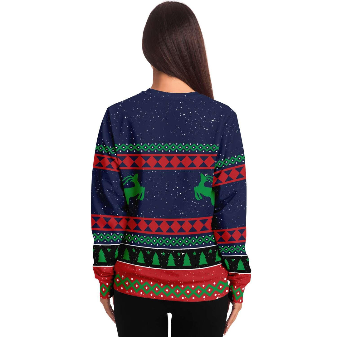 What the Elf Unisex Ugly Christmas Sweatshirt - TopKoalaTee